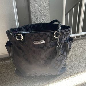 Coach black bag